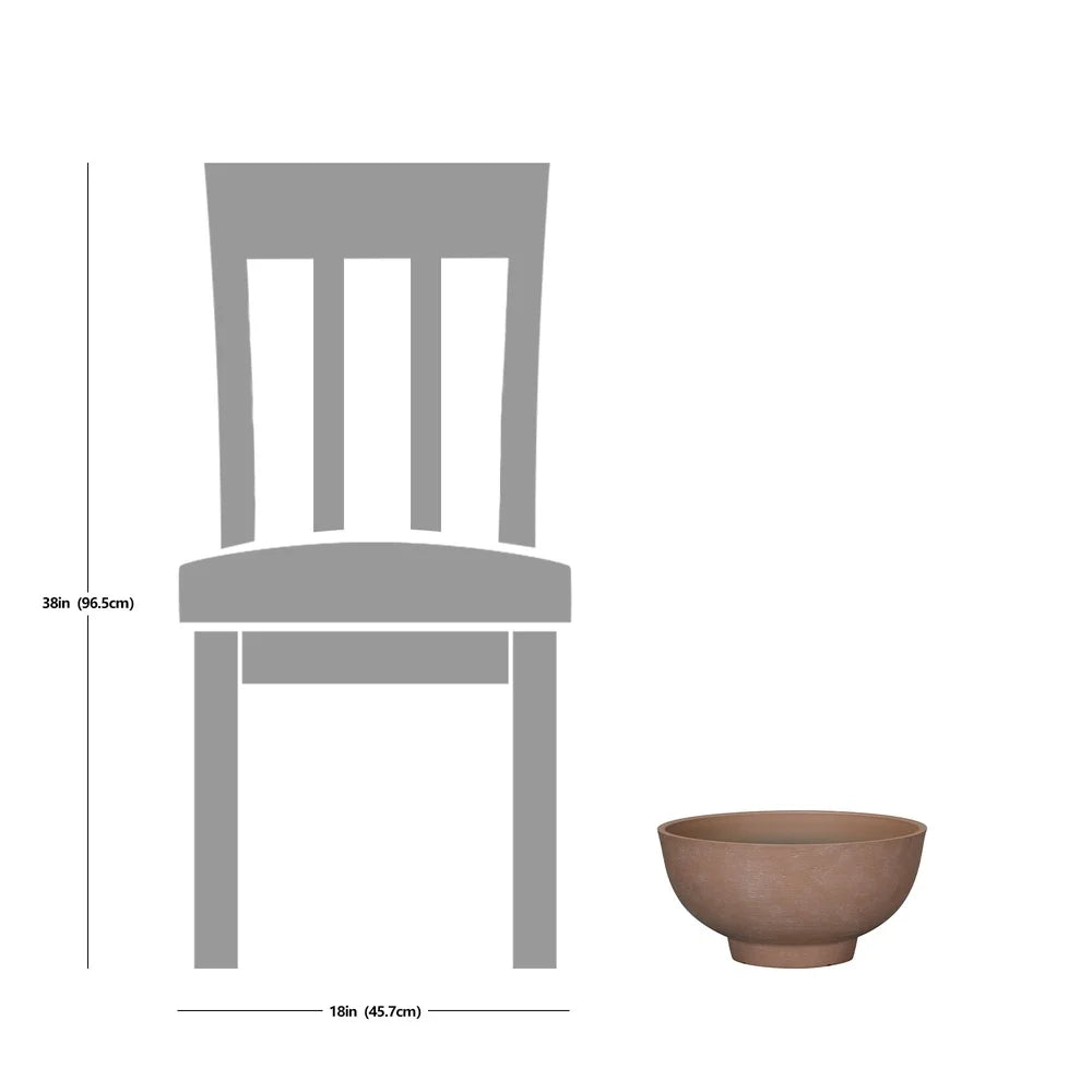 Designer Terracotta Planter 12" x 6"