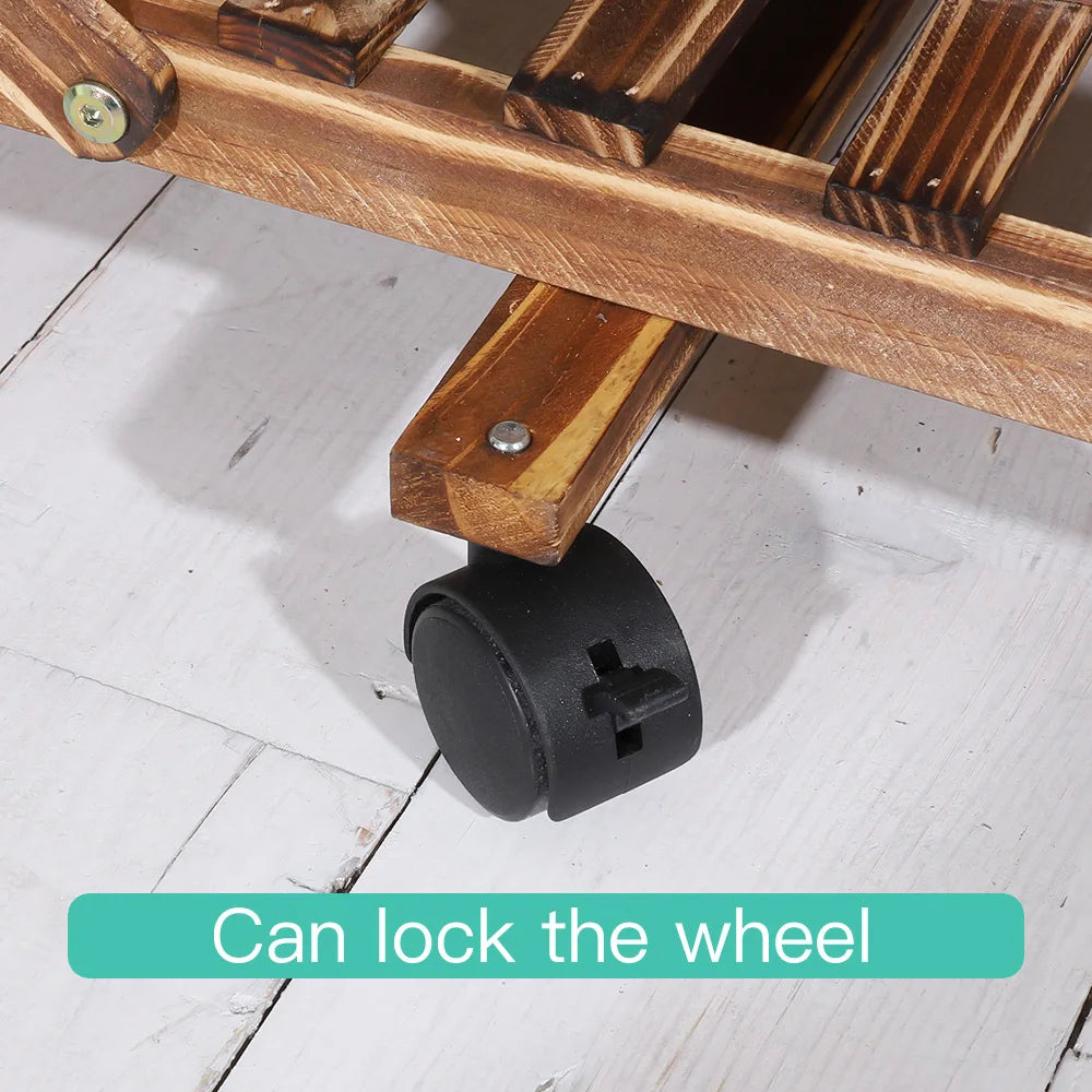 6 Tier Wood Plant Stand