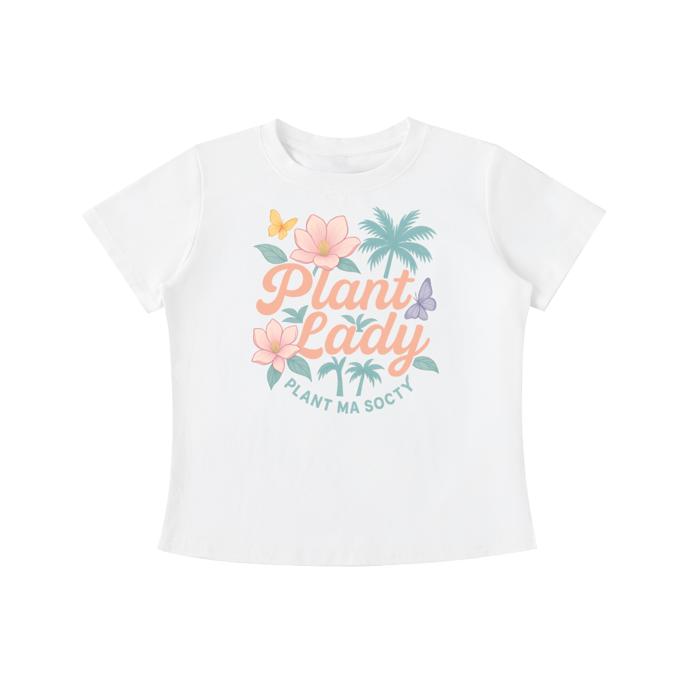Plant Lady - Vintage Wash Slim Fit T-shirt