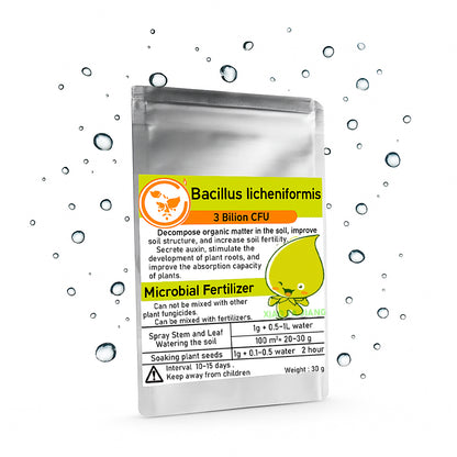 Organic Bioactive All-Directional Universal Fertilizer - "Bacillus Licheniformis", 30g.