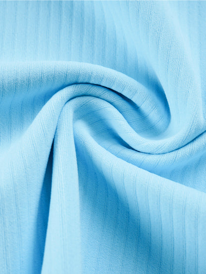 PLE Ruched Bodycon Crop Top