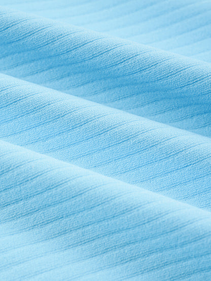 PLE Ruched Bodycon Crop Top