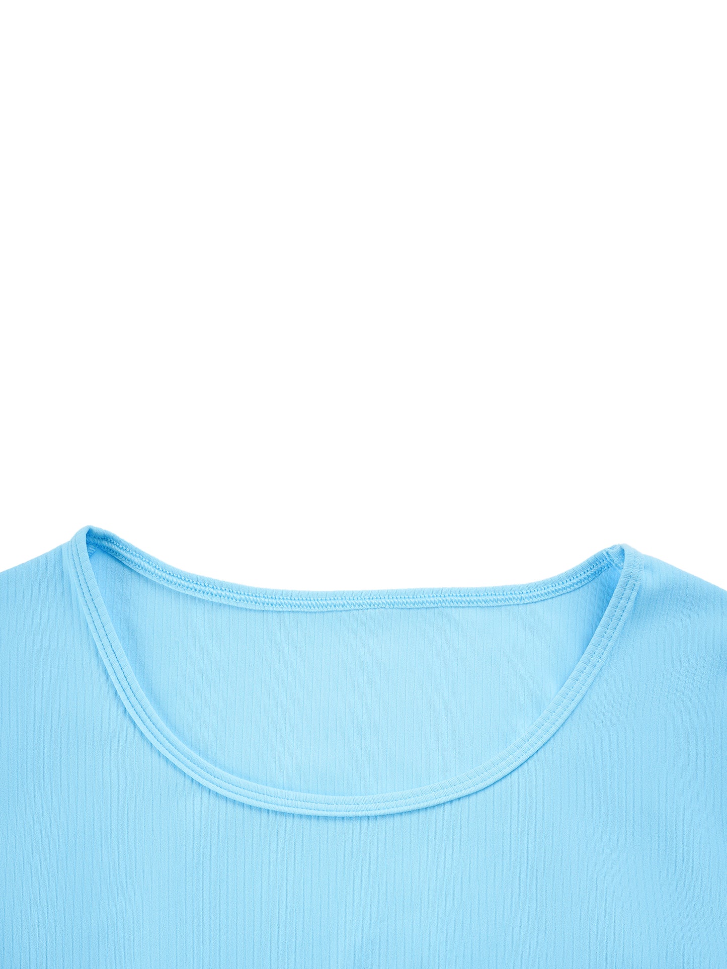 PLE Ruched Bodycon Crop Top